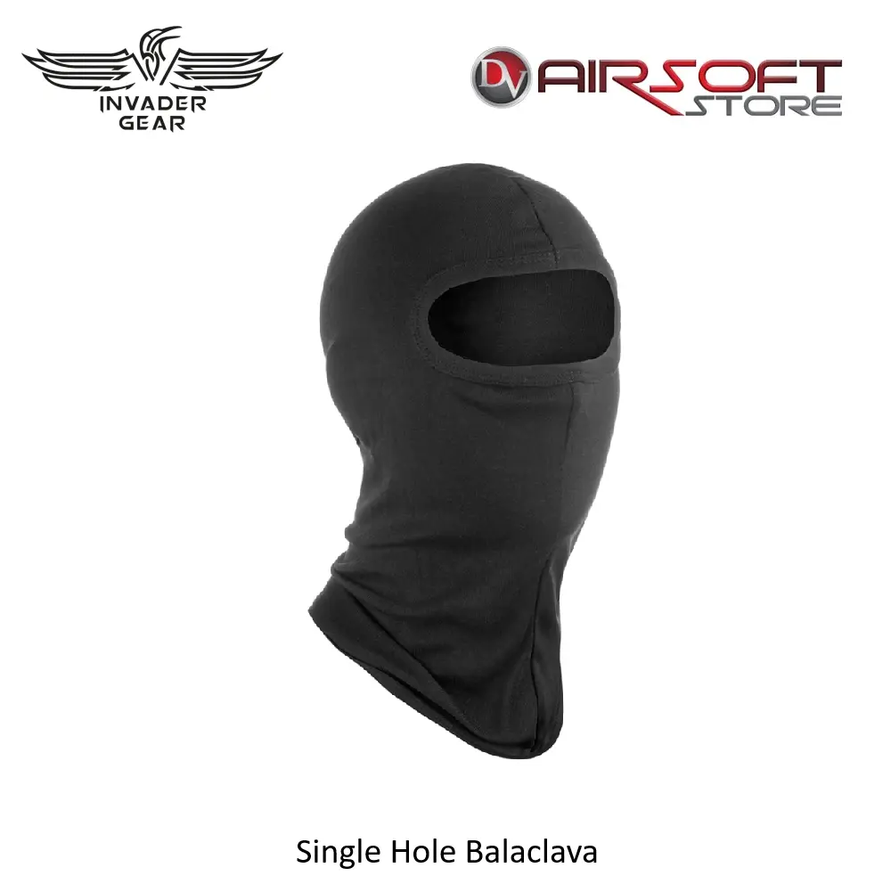 [2100000074099] Single Hole Balaclava (BLACK)