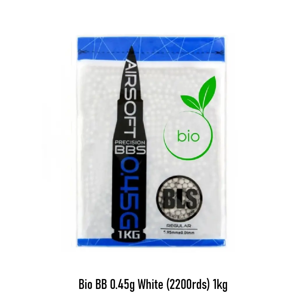 [2100000092949] Bio BB 0.45g White (2200rds) 1kg