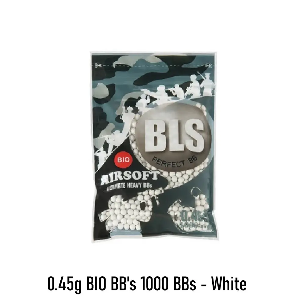 0.45g BIO BB's 1000 BBs - White