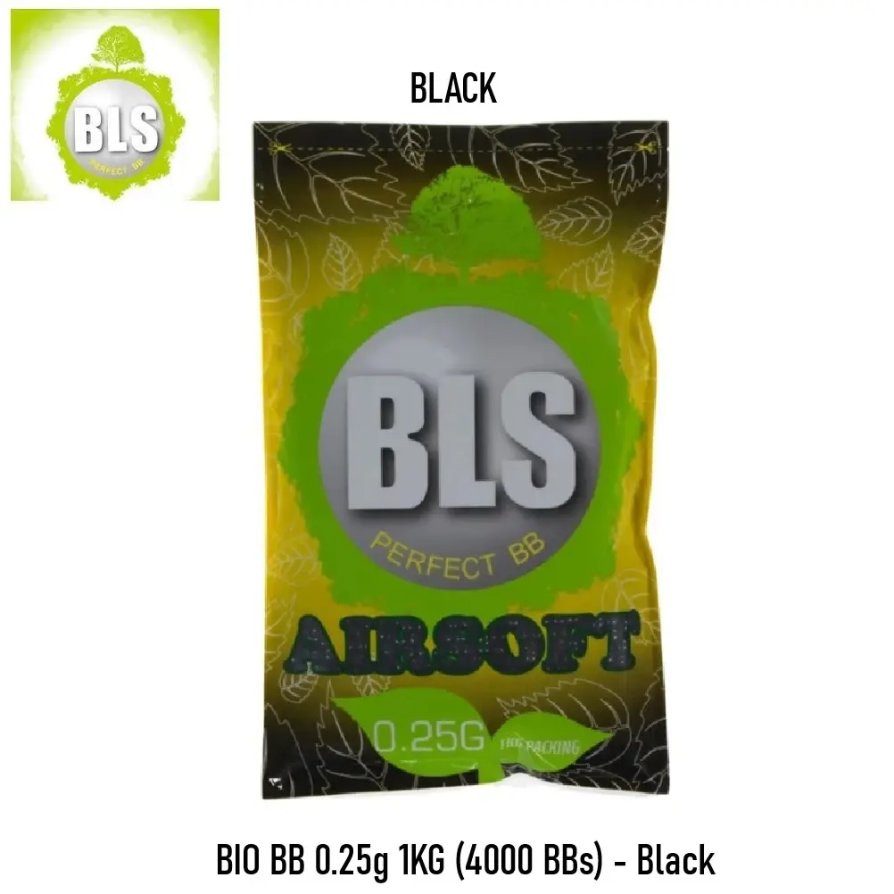BIO BB 0.25g 1KG (4000 BBs) - Black