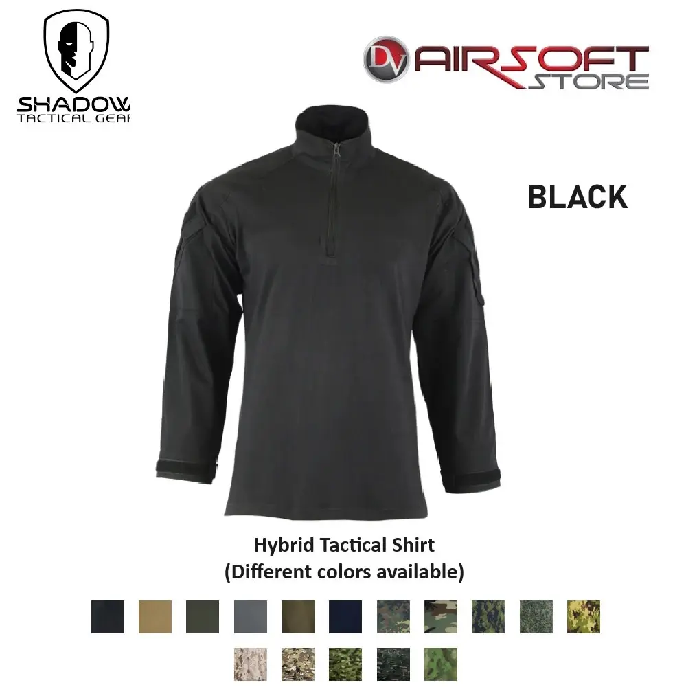 [2100000075515] Hybrid Tactical Shirt (Black, S)