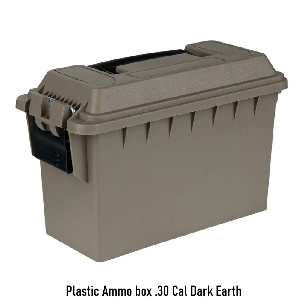 Plastic Ammo box .30 Cal Dark Earth