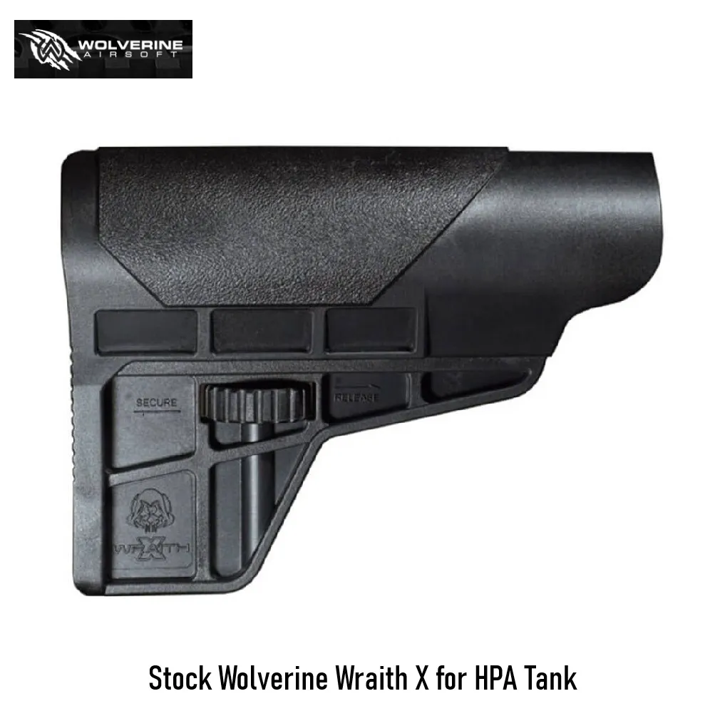 Stock Wolverine Wraith X for HPA Tank