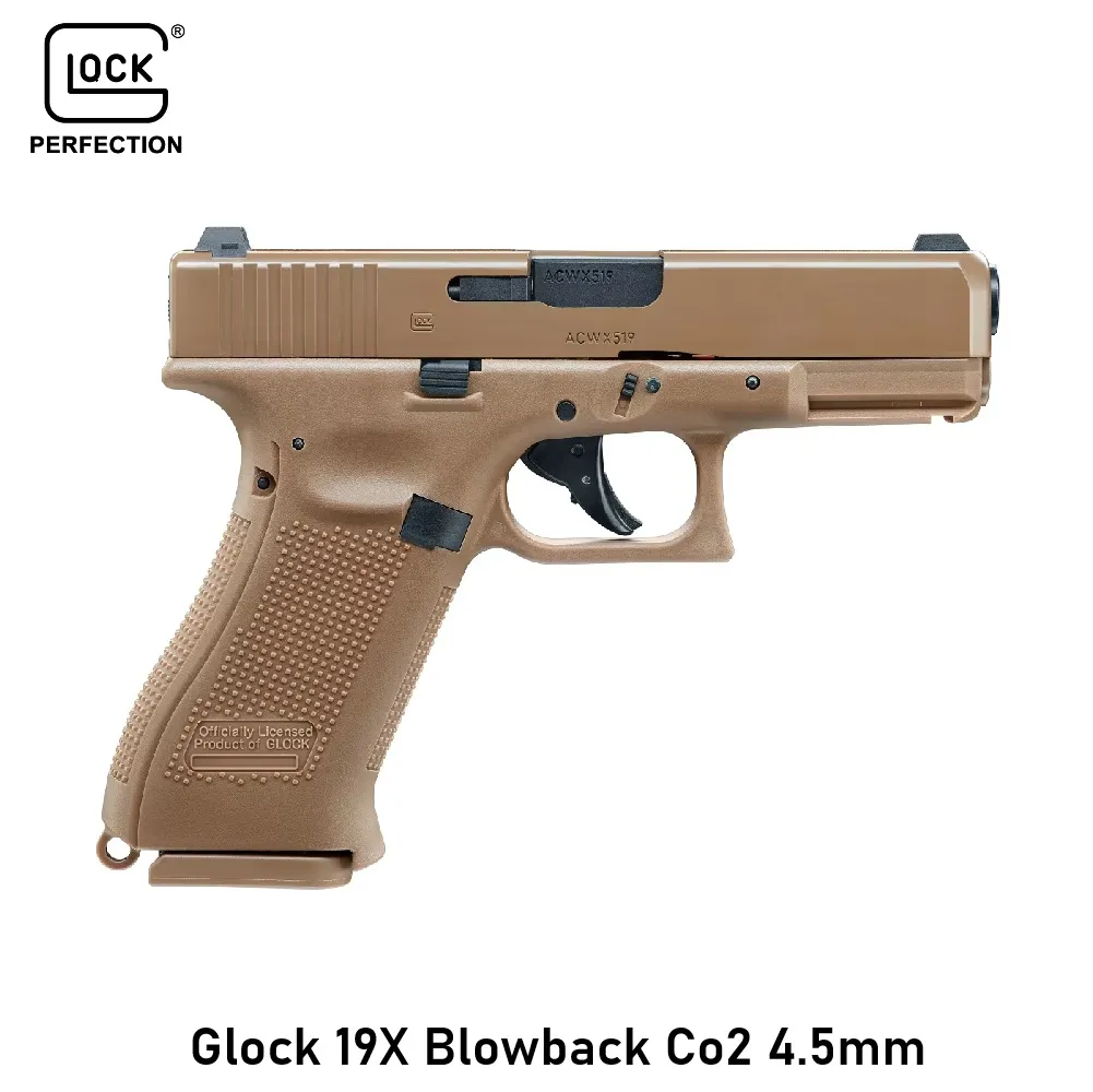 Glock 19X Blowback Co2 4.5mm