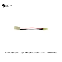 Battery Adapter Large Tamiya Fem to small Tamiya male