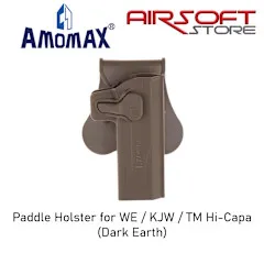 Paddle Holster for WE/KJW/TM Hi-Capa (Dark Earth)