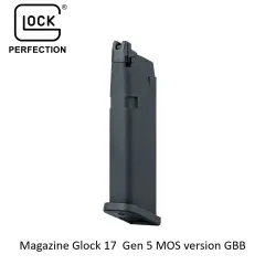 [2100000088591] Magazine Glock 17  Gen 5 MOS version GBB