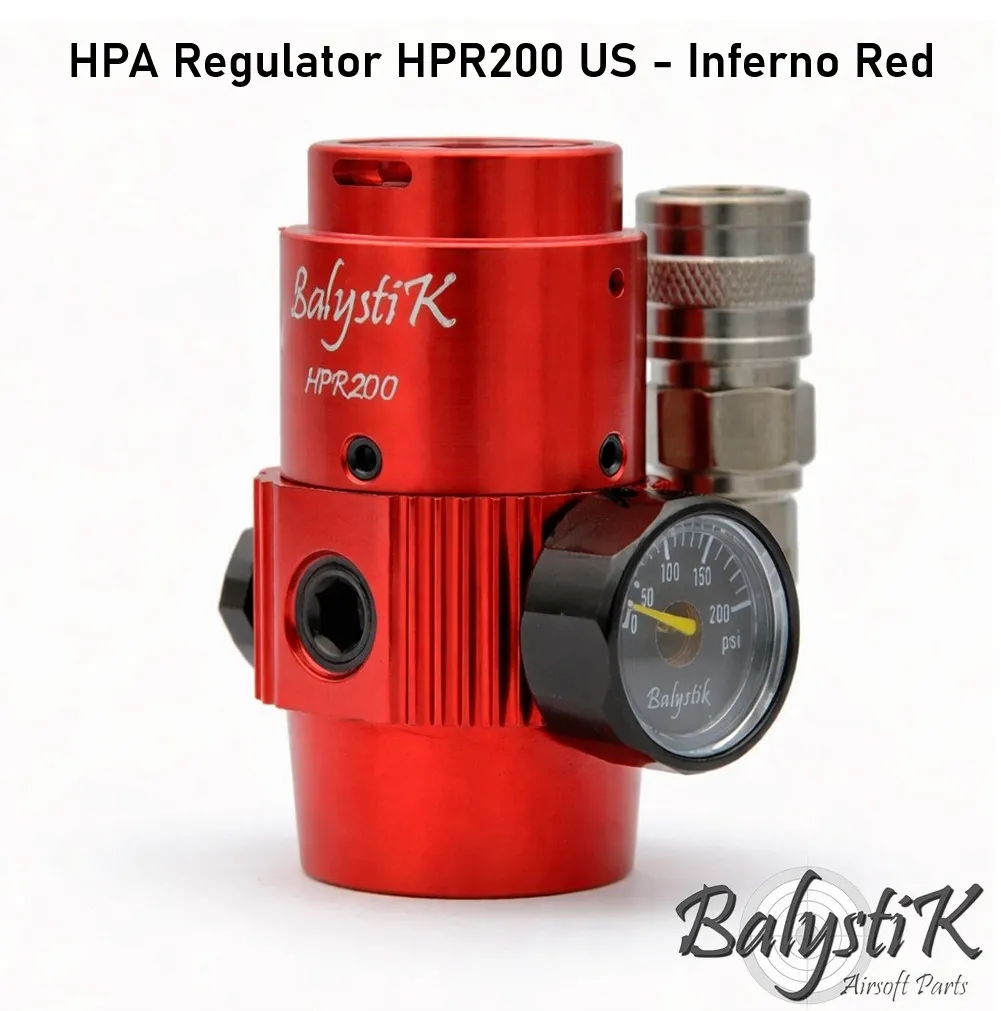 [2100000098774] HPA Regulator HPR200 US - Inferno Red