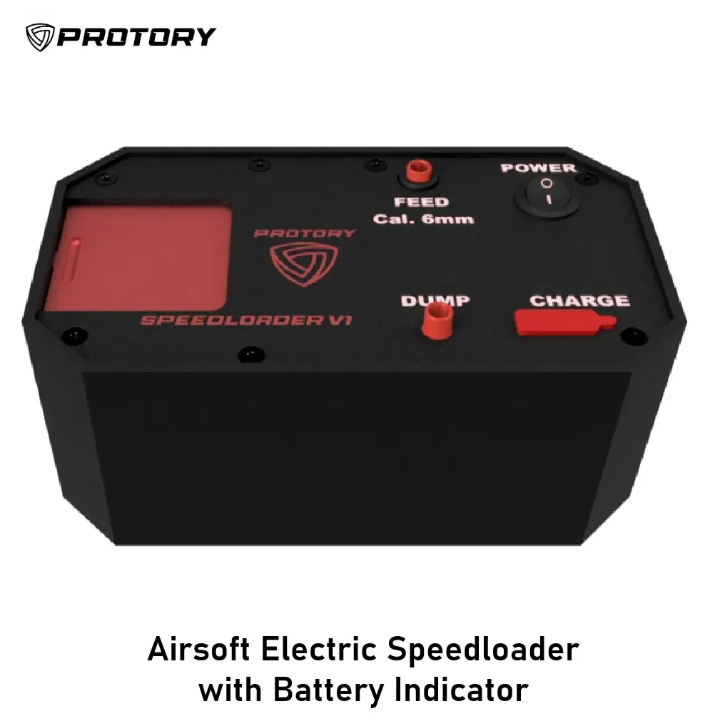 [2100000098873] Airsoft Electric Speedloader with Battery Indicator