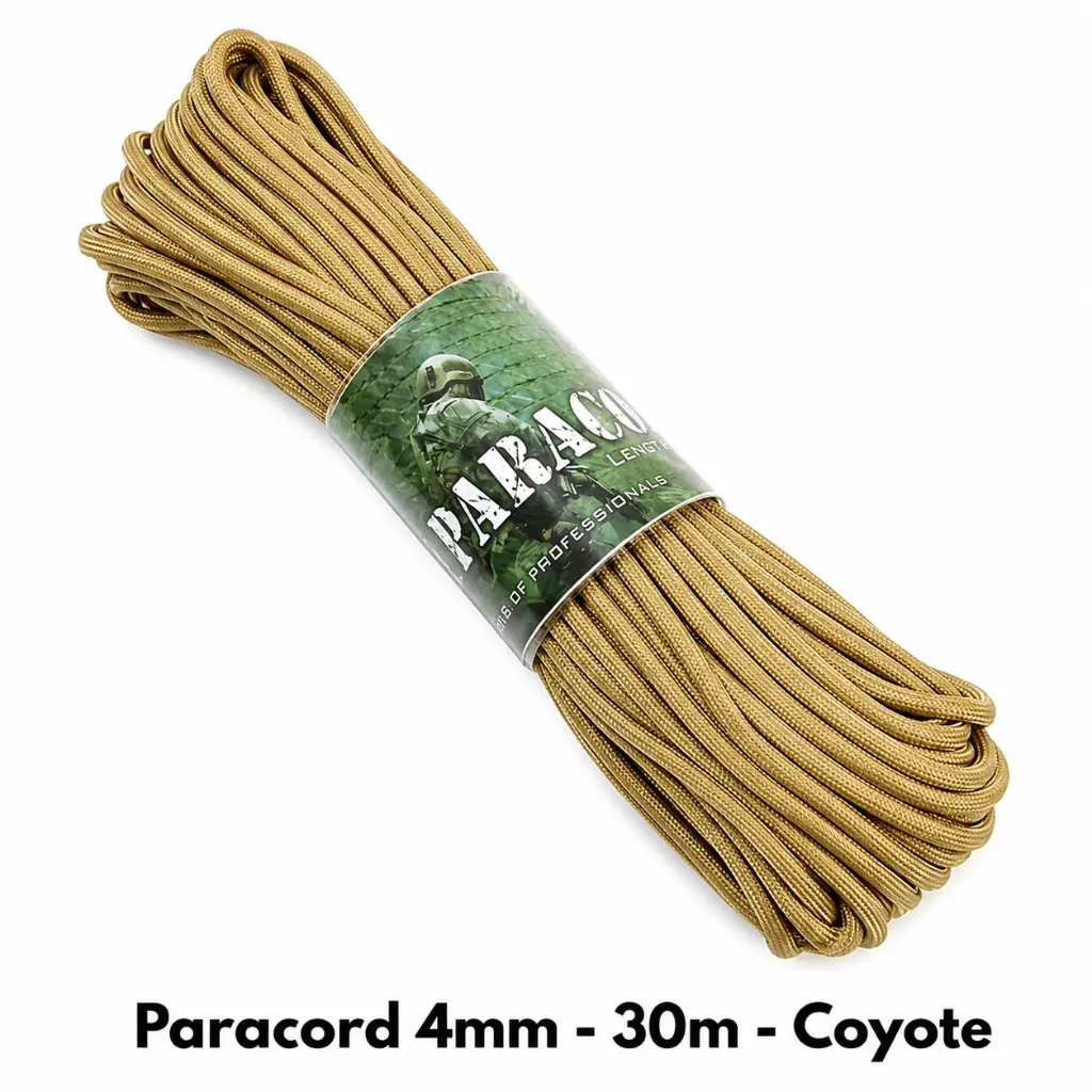 [2100000099139] Paracord 4mm - 30m - Coyote