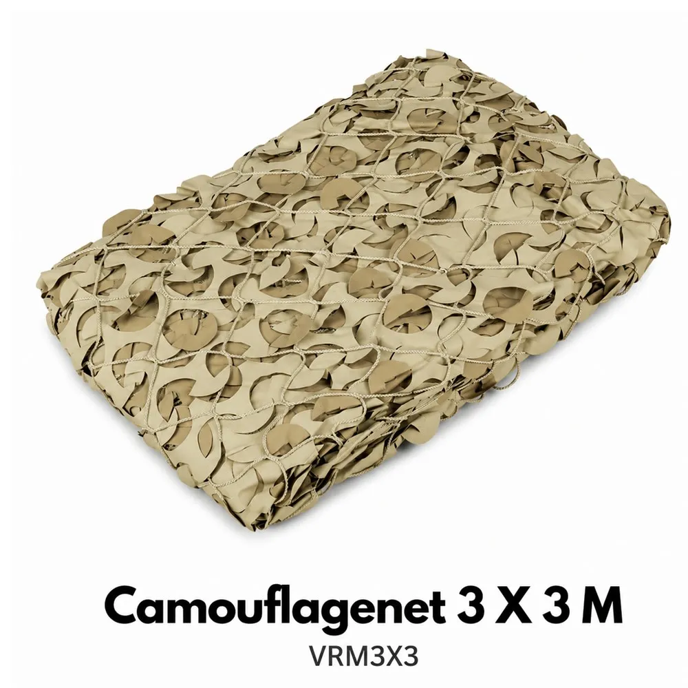 Camouflage Net 3 X 3 M with rope VRM3X3 Desert
