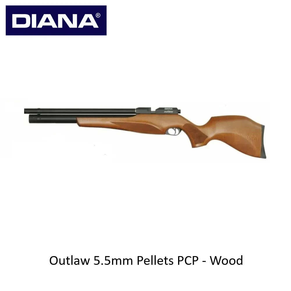 Outlaw 5.5mm Pellets PCP - Wood