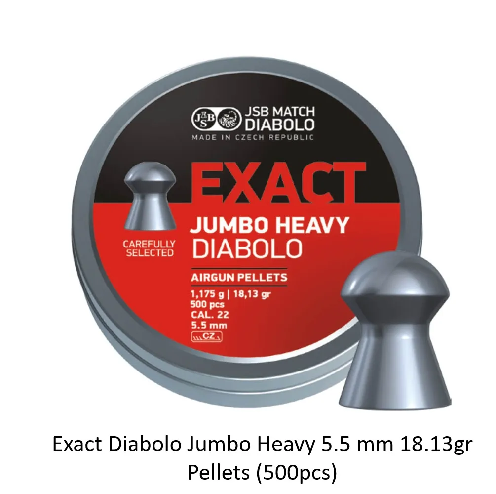 Exact Diabolo Jumbo Heavy 5.5 mm 18.13gr (500pcs)