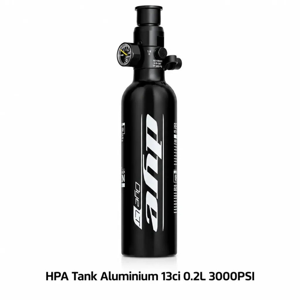 [2100000080199] HPA Tank Aluminium 13ci 0.2L 3000PSI